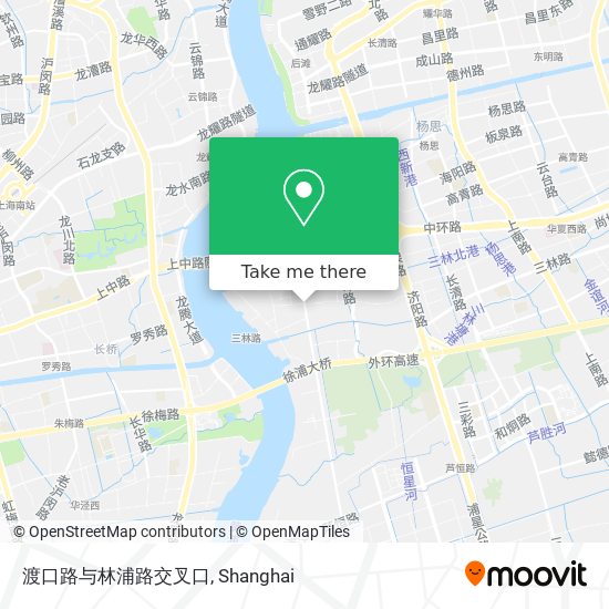 渡口路与林浦路交叉口 map