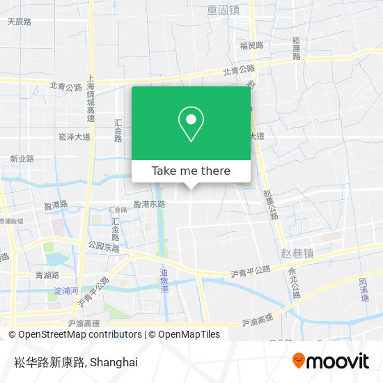 崧华路新康路 map