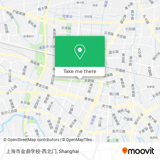 上海市金鼎学校-西北门 map