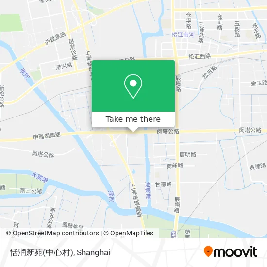 恬润新苑(中心村) map