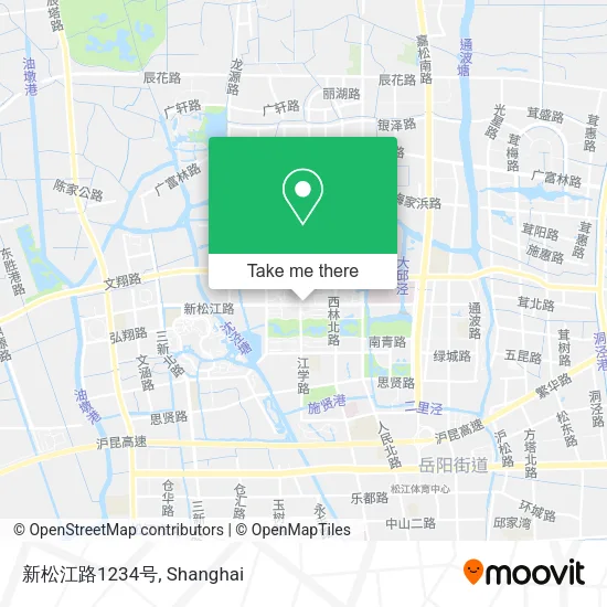 新松江路1234号 map