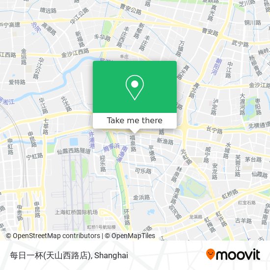 每日一杯(天山西路店) map