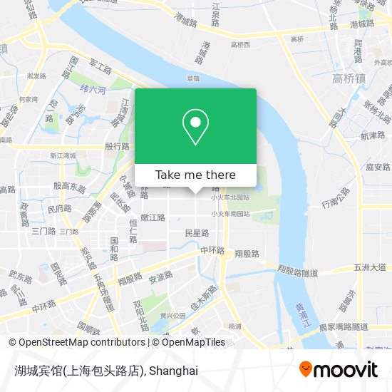 湖城宾馆(上海包头路店) map