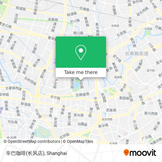 辛巴咖啡(长风店) map
