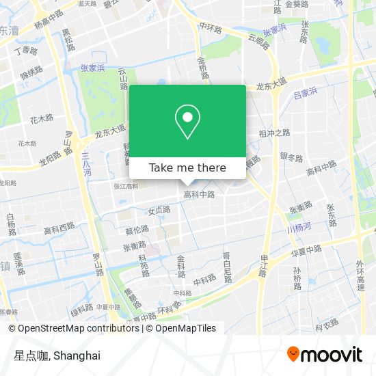 星点咖 map