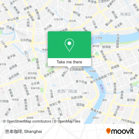 悠泰咖啡 map