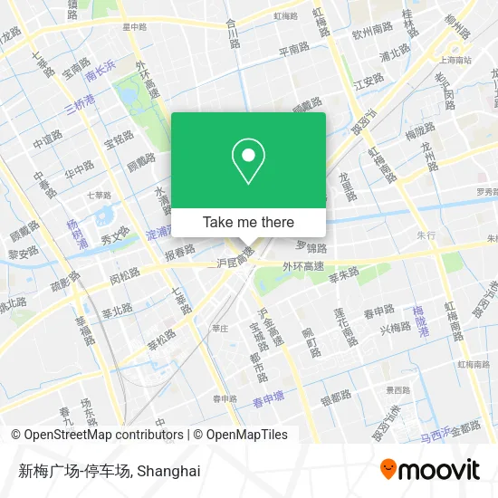 新梅广场-停车场 map