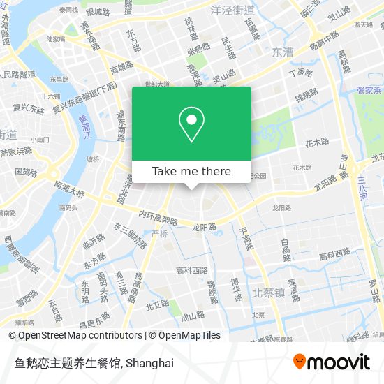 鱼鹅恋主题养生餐馆 map