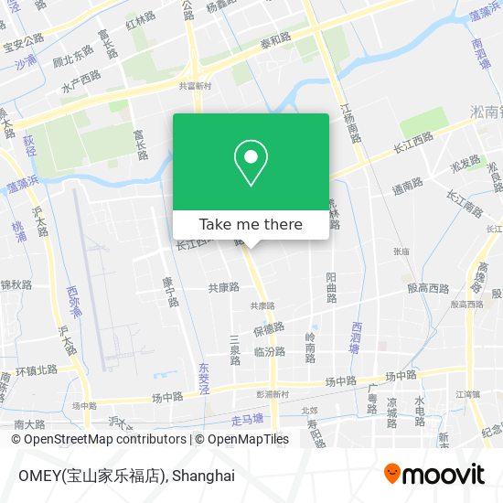 OMEY(宝山家乐福店) map