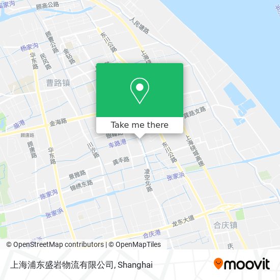 上海浦东盛岩物流有限公司 map