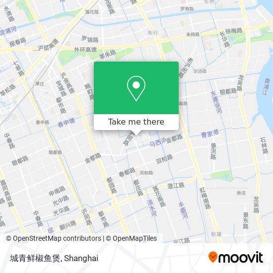 城青鲜椒鱼煲 map
