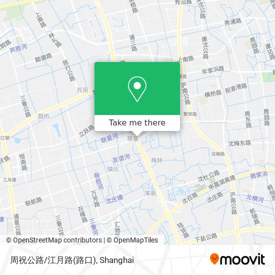 周祝公路/江月路(路口) map