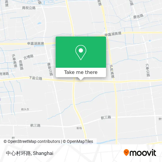 中心村环路 map