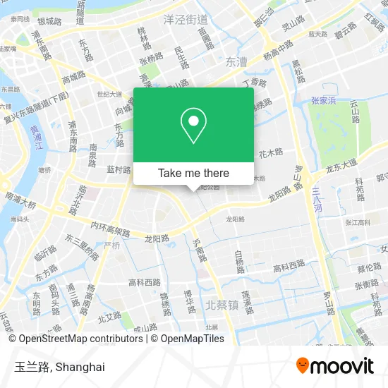 玉兰路 map