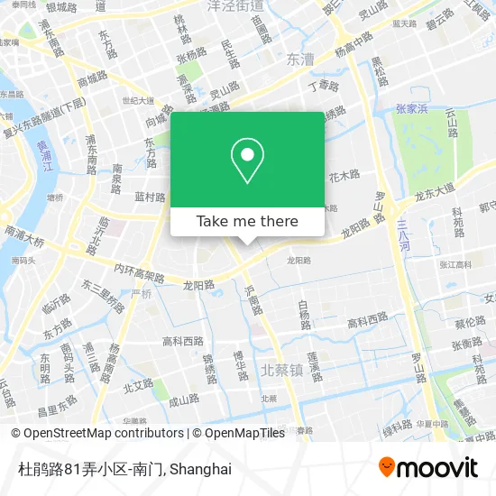 杜鹃路81弄小区-南门 map
