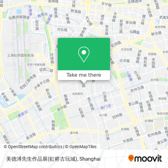 美德溥先生作品展(虹桥古玩城) map