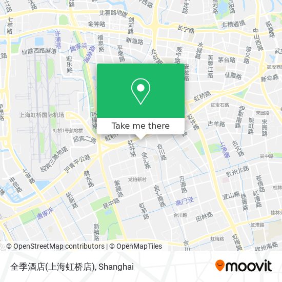 全季酒店(上海虹桥店) map
