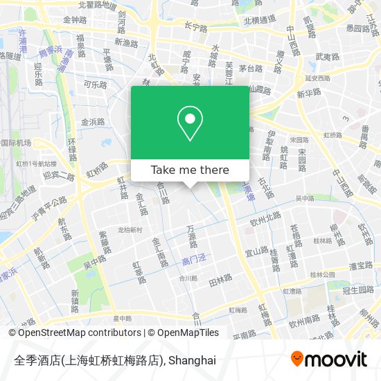 全季酒店(上海虹桥虹梅路店) map