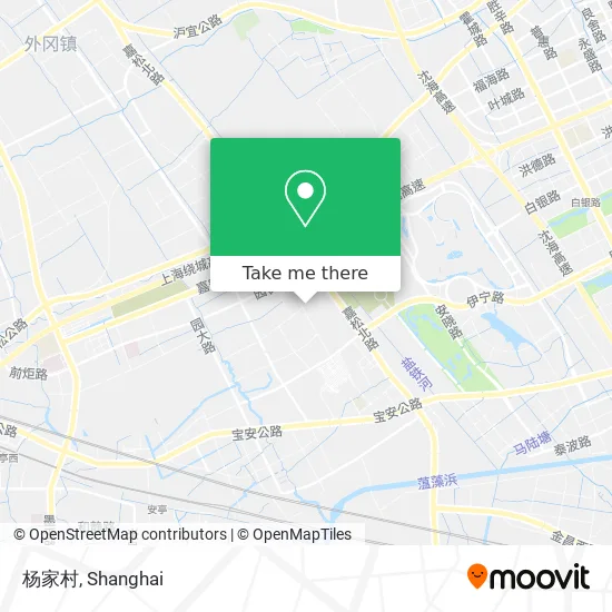 杨家村 map