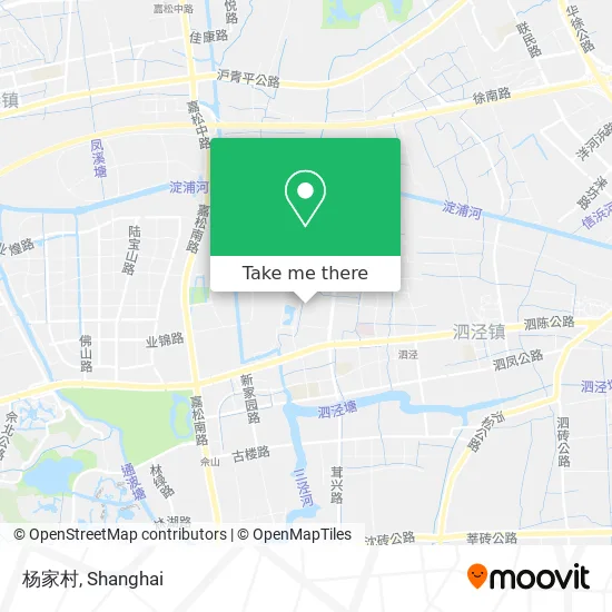 杨家村 map