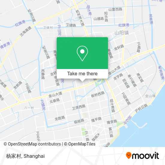 杨家村 map