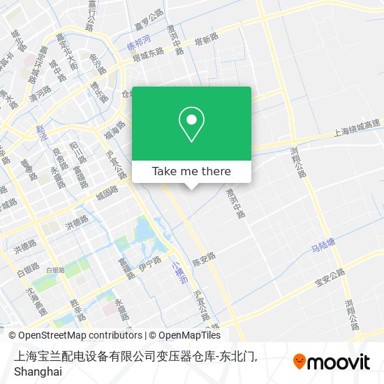 上海宝兰配电设备有限公司变压器仓库-东北门 map