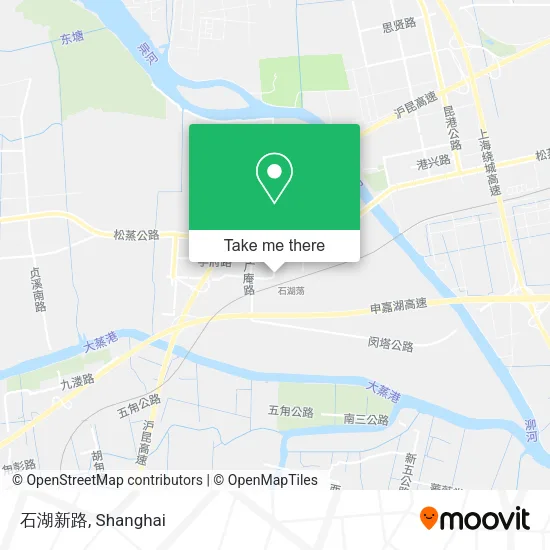石湖新路 map
