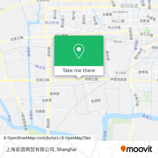 上海富团商贸有限公司 map