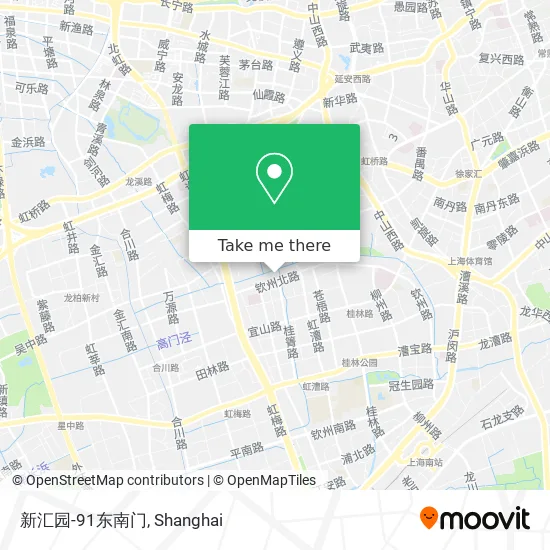 新汇园-91东南门 map