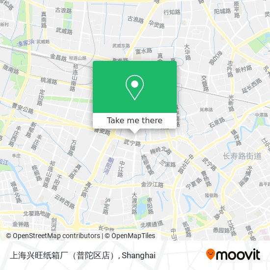 上海兴旺纸箱厂（普陀区店） map