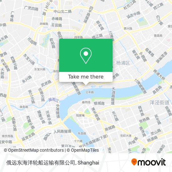 俄远东海洋轮船运输有限公司 map