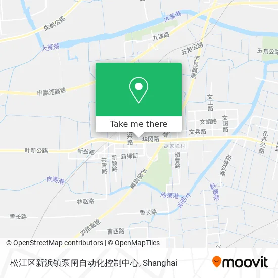 松江区新浜镇泵闸自动化控制中心 map