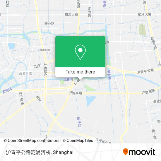 沪青平公路淀浦河桥 map