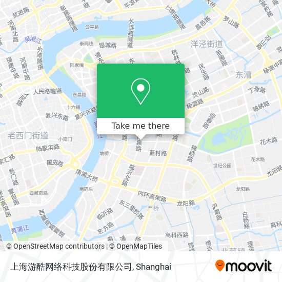 上海游酷网络科技股份有限公司 map
