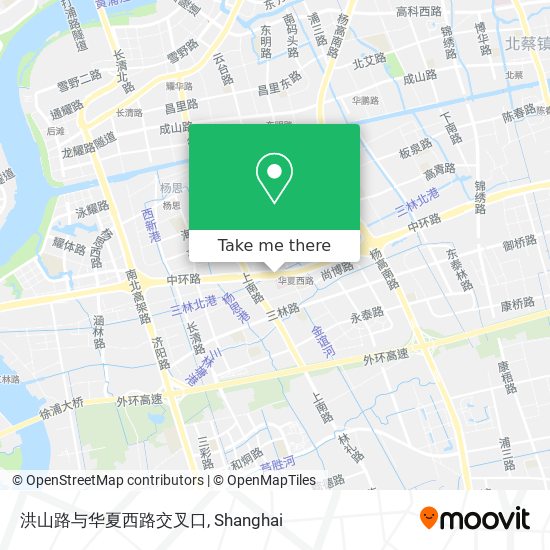 洪山路与华夏西路交叉口 map