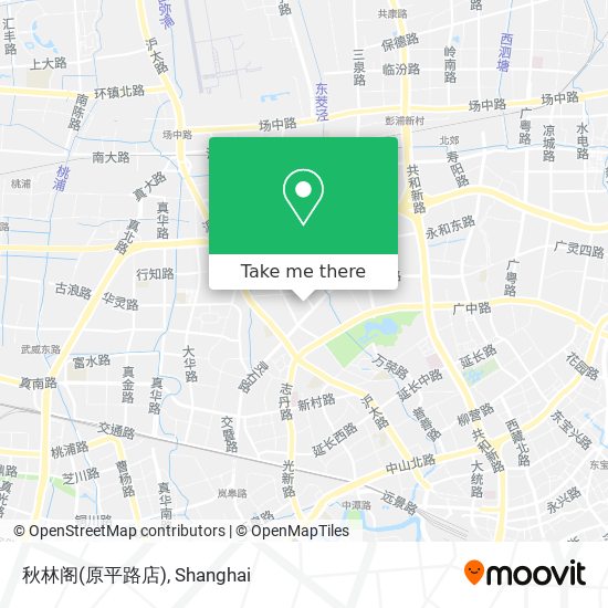 秋林阁(原平路店) map