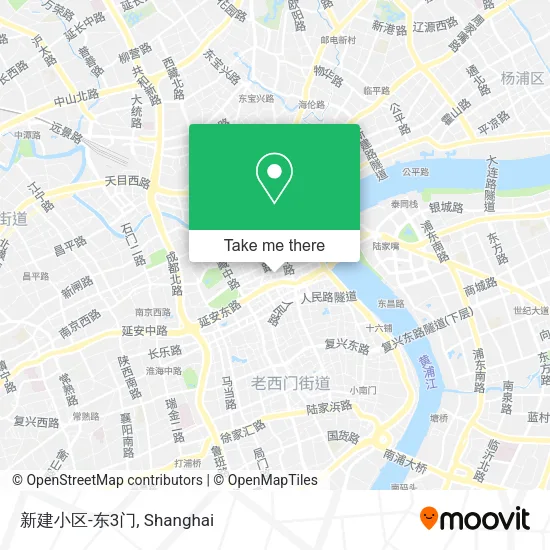 新建小区-东3门 map
