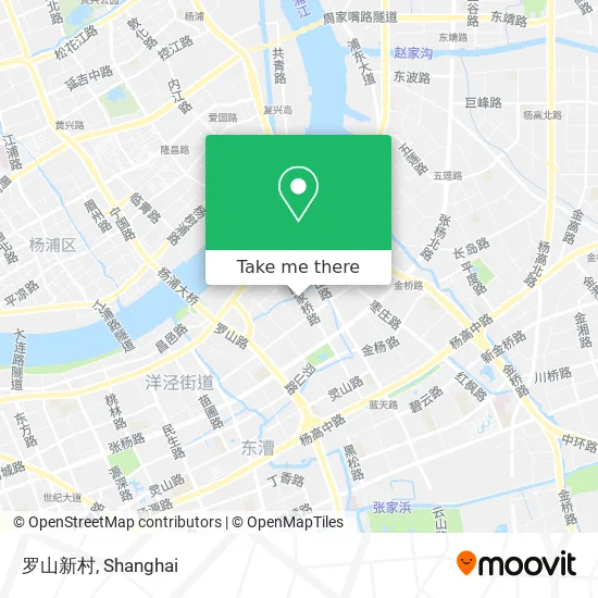 罗山新村 map