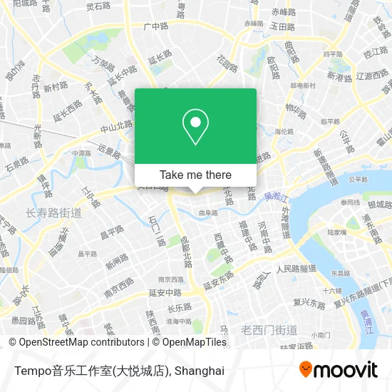 Tempo音乐工作室(大悦城店) map