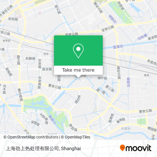 上海劲上热处理有限公司 map