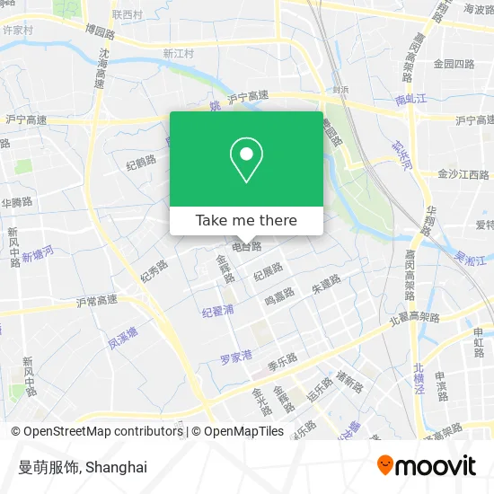 曼萌服饰 map