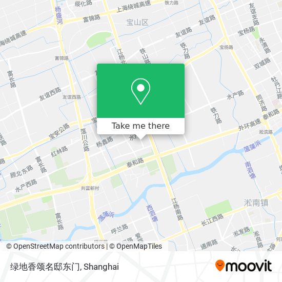 绿地香颂名邸东门 map
