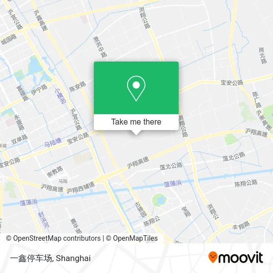 一鑫停车场 map