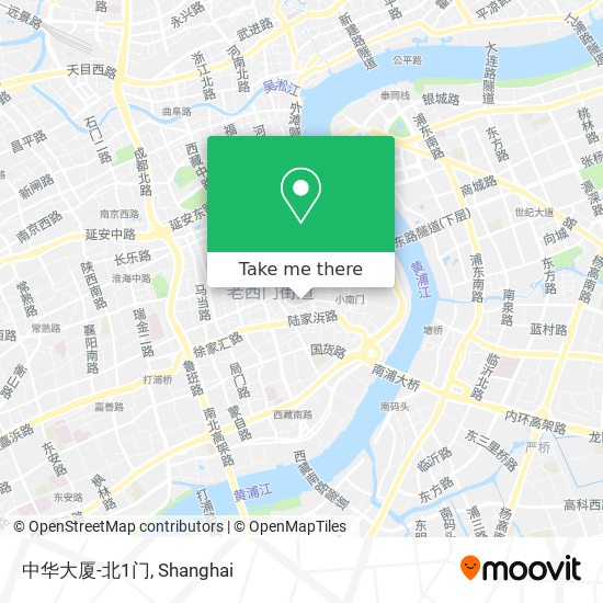 中华大厦-北1门 map