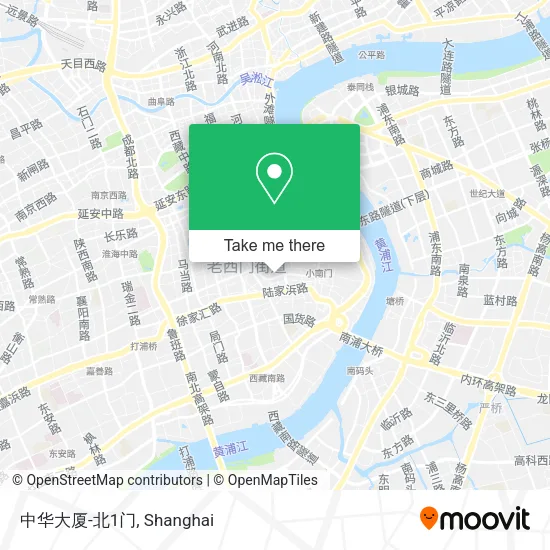 中华大厦-北1门 map