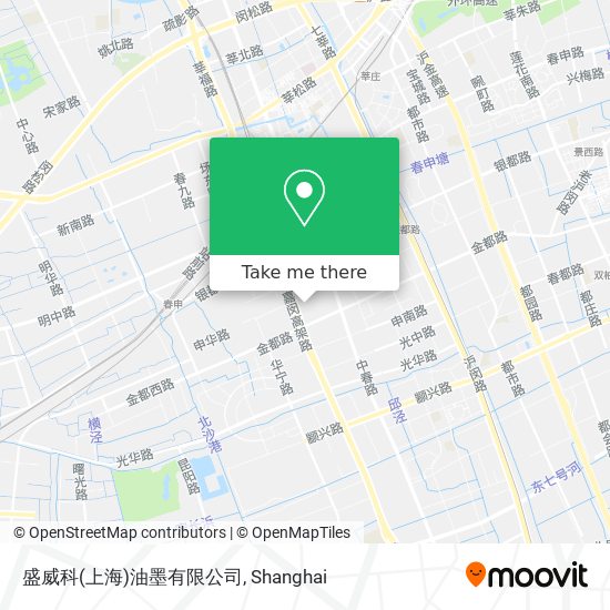 盛威科(上海)油墨有限公司 map