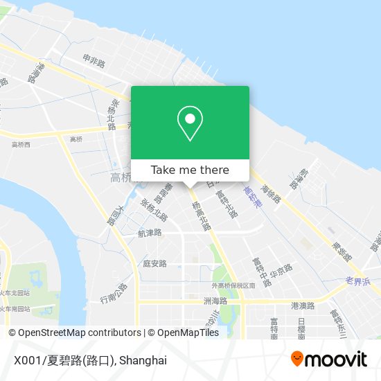 X001/夏碧路(路口) map