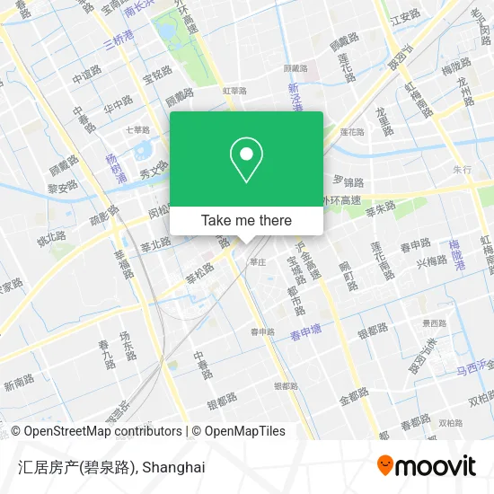 汇居房产(碧泉路) map