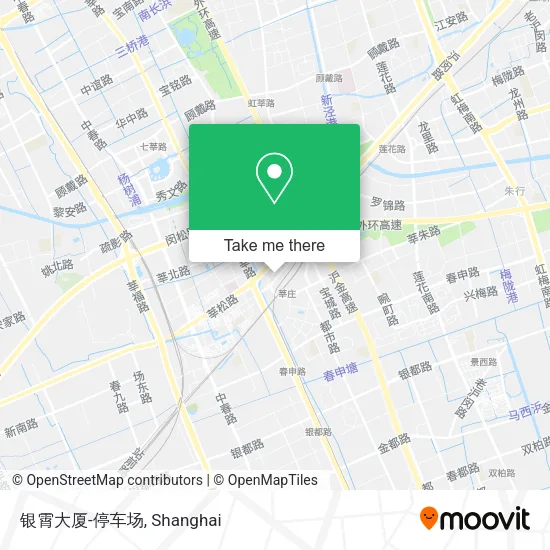 银霄大厦-停车场 map