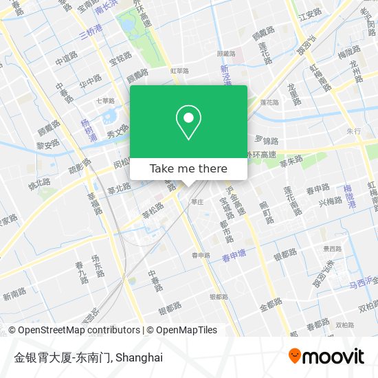 金银霄大厦-东南门 map